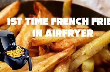 1st recipe FRENCH FRIES IN INALSA Air Fryer..VANIS KITCHEN & LIFESTYLE