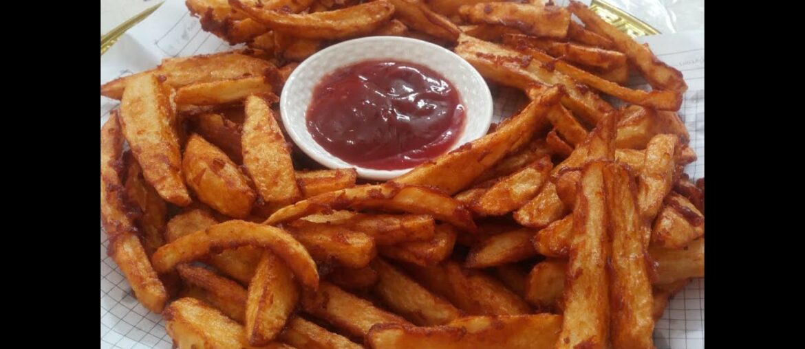 Incredibly crispy seasoned french fries❤️ Masala chips | yummy & easy recipe | LAZEEZA FOOD