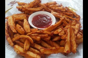 Incredibly crispy seasoned french fries❤️ Masala chips | yummy & easy recipe | LAZEEZA FOOD
