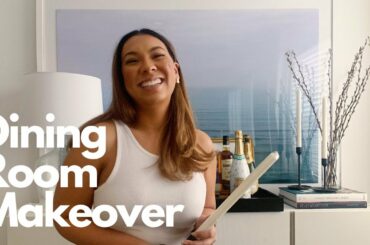 Affordable Dining Room Makeover