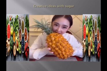Creative ideas with sugar & أفكار إبداعية مع السكر