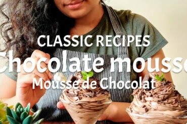 French chocolate mousse recipe | Easy mousse recipe | Eggless recipe | Recipe in Hindi |