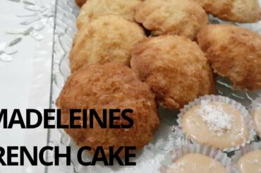 MADELEINES RECIPE|FRENCH CAKE| EASY MADELEINES RECIPE|YUMMY FRENCH CAKE|SOFT MOIST|LEMON MADELEINES