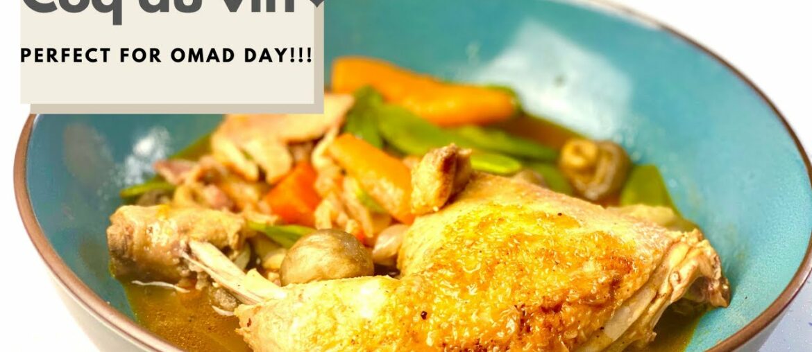 How To Make Coq Au Vin | Perfect French recipe for OMAD Day | easy recipe | Fergie Price