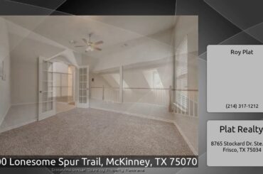8300 Lonesome Spur Trail, McKinney, TX 75070