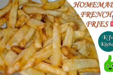 French Fries Recipe | Homemade Crispy French Fries Recipe | Finger Chips at Home