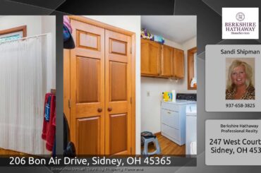 206 Bon Air Drive, Sidney, OH 45365