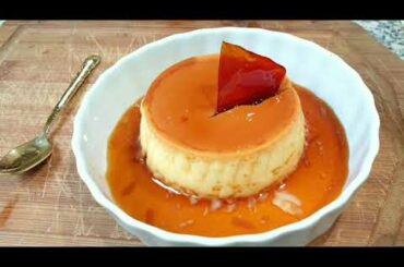 French Creme Caramel Custard recipe (English version)