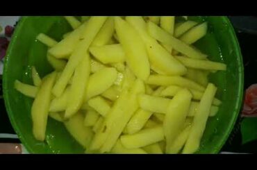Sirf 5 minute main✋🏻tasty french fries banane ki recipe 🍟🍟