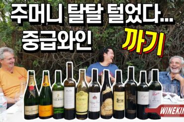 Tasting Mid-Priced Wines. 11 bottles!(Moet Chandon,Veuve Cliquot,Camus,Duckhorn,Musar,Iscay...)