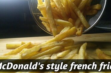 McDonald  Style French Fries at Home Recipe by Arooj's Kitchen