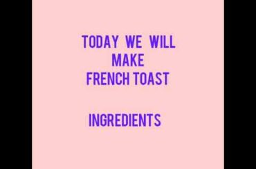 French Toast | breakfast | classic and easy recipe | anam's cuisine