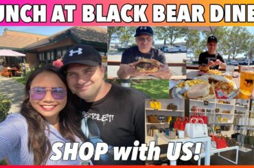 BLACK BEAR DINER OUTDOOR LUNCH + SHOPPING || FILAM LIFE IN CALIFORNIA