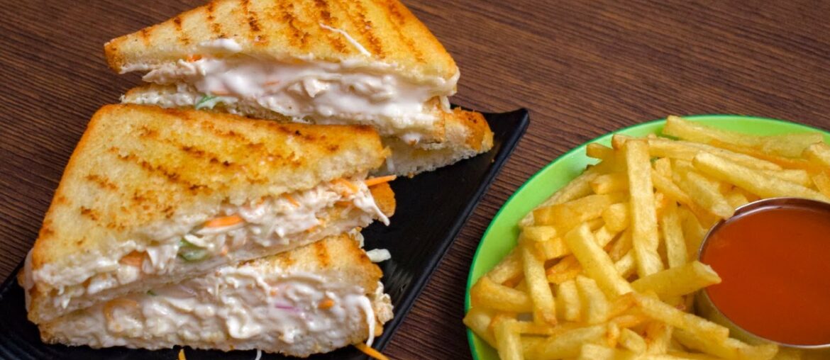 Sandwich & French Fries Recipe