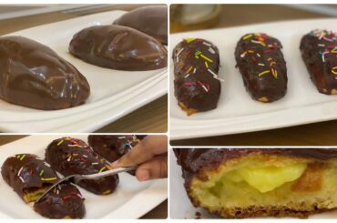 Easy Chocolate Eclairs Recipe || A Classic French Dessert ||
