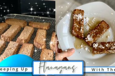 Fall Inspired Vegan French Toast Sticks Recipe! | KUWTF VLOG