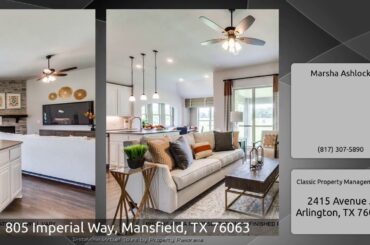 805 Imperial Way, Mansfield, TX 76063