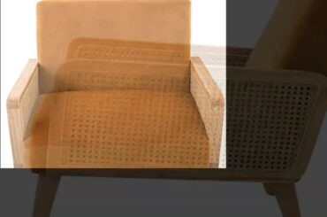 LAZYMOON Leisure Armless Chair Modern Contemporary Upholstered French Script Couch Seat Accent Ch...