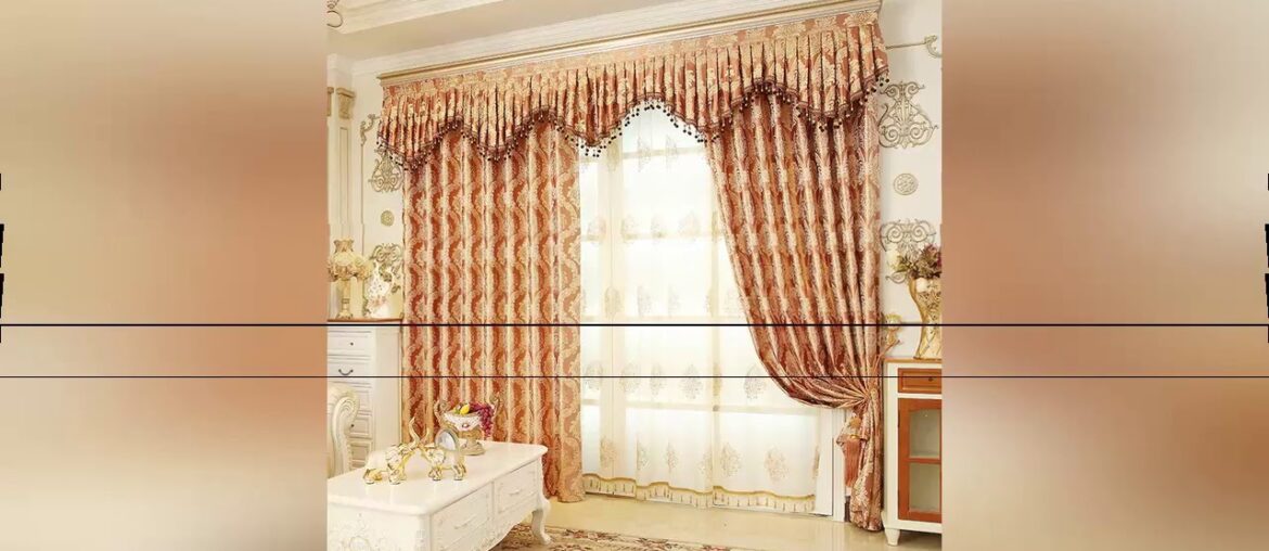 Buy now Bedroom Window Curtains for Living Dining Room High-grade Contracted Europe Type Shade vala