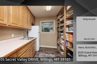 4705 Secret Valley DRIVE, Billings, MT 59101