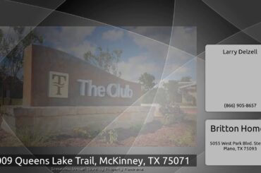 1009 Queens Lake Trail, McKinney, TX 75071