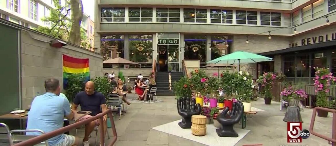 Dine outside at these urban oases