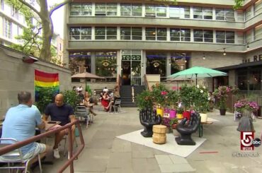 Dine outside at these urban oases