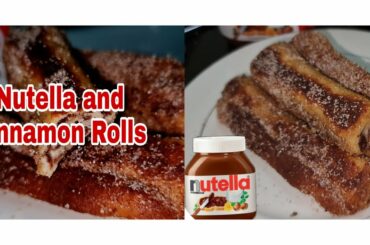 Nutella And Cinnamon French Toast Rolls|Easy Breakfast Recipe|Made By *Seri Raja Satti*