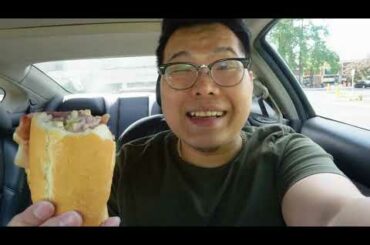 Banh mi Vietnam & Vietnamese coffee // Eden Center // Dining in the car series #3