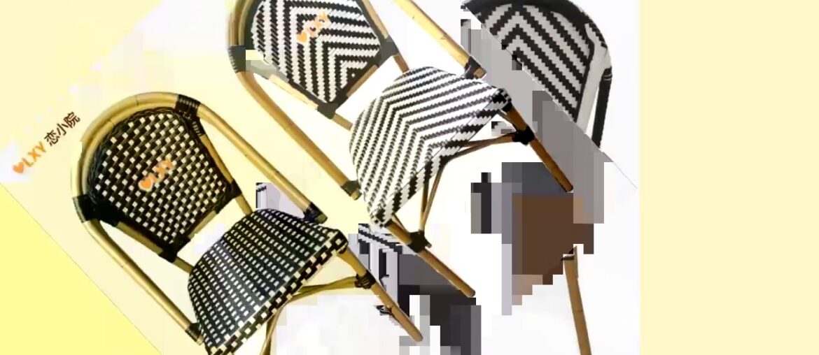 ✅French Dining Chair Rattan Chair Back Stool Balcony Outdoor Bamboo Cha ✅French Dining Chair Rattan Chair Back Stool Balcony Outdoor Bamboo Cha