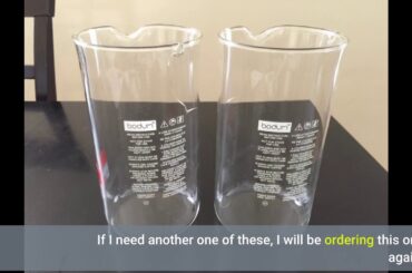 Bodum Spare Carafe for French Press, 34 Ounce, Clear