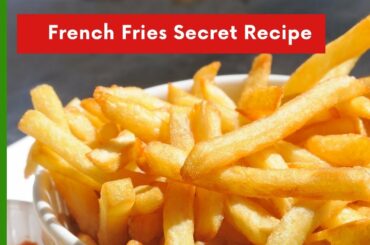 French Fries Secret Recipe By Adeela  I آلو کی چپس Original KFC And McDonald's Style I Most Viewed