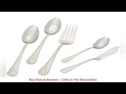☑️ Lenox French Perle 65-Piece Flatware Set 11.30 LB Metallic Glamorous ☑️ Lenox French Perle 65-Piece Flatware Set 11.30 LB Metallic Glamorous