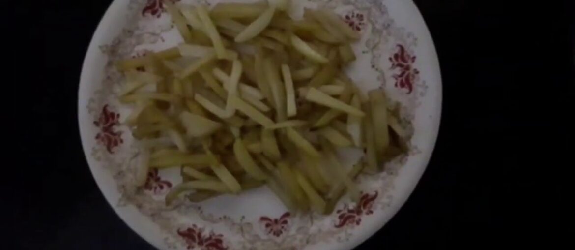 How to make Crispy french fries Recipe/Homemade perfect french frice recipe/Three kings /malaylam