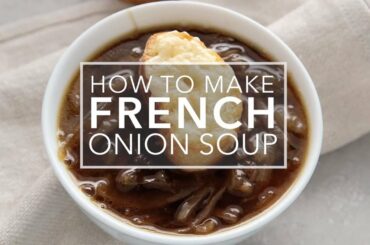 Stovetop French Onion Soup Recipe