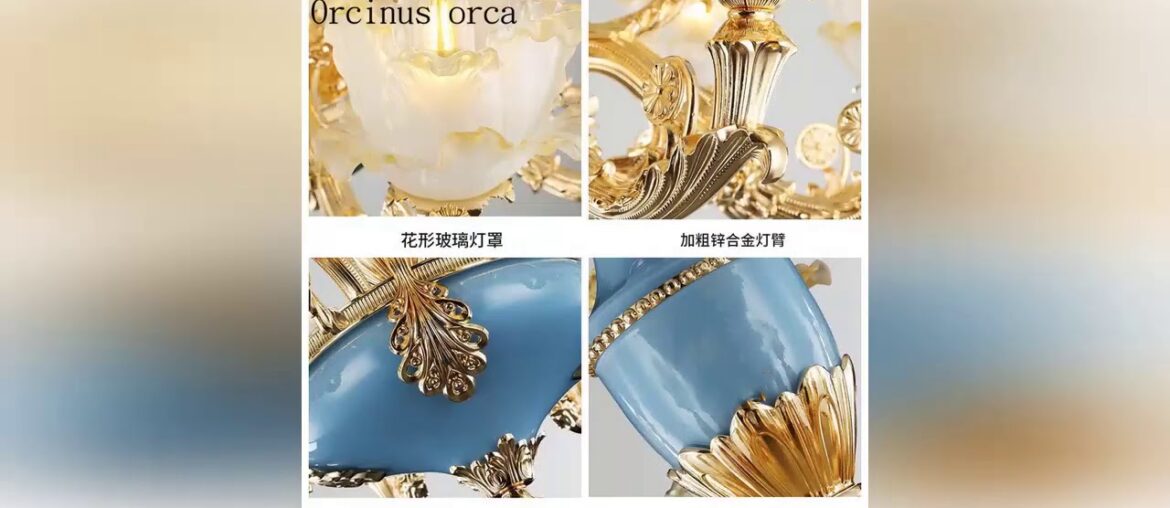 French crystal chandelier luxury atmosphere villa living room bedroom dining lamp European styl French crystal chandelier luxury atmosphere villa living room bedroom dining lamp European styl