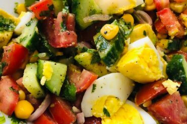 Avocado Salad Recipe by Desi French Kitchen