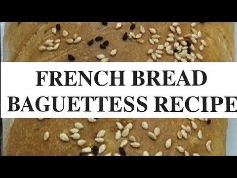 Easy French bread recipe/ Baguettess Recipe at home/ Alizah's Food Lab Easy French bread recipe/ Baguettess Recipe at home/ Alizah's Food Lab