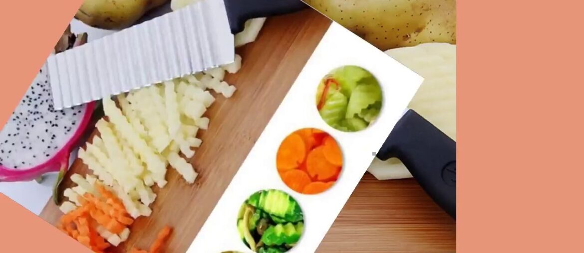 Potato French Fry Cutter Stainless Steel Serrated Blade Easy Slicing B Potato French Fry Cutter Stainless Steel Serrated Blade Easy Slicing B