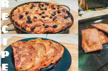 Three Bread Recipes | French Toast, Baked Breadnada, Skillet Bread Pudding