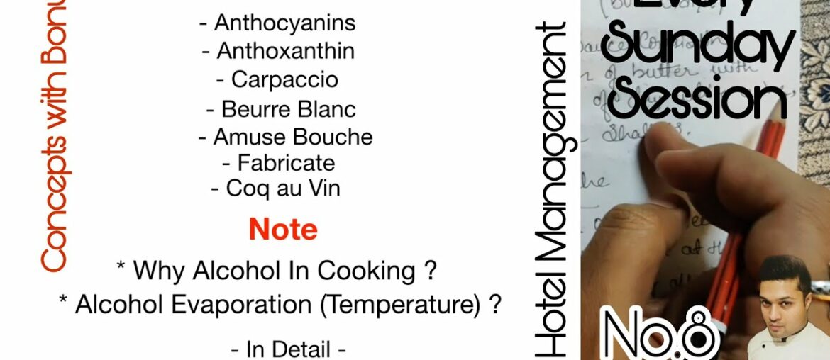 Chef Culinary Term | Hotel Management Tutorial | Sunday Session| Concepts with Bonus Chef Culinary Term | Hotel Management Tutorial | Sunday Session| Concepts with Bonus