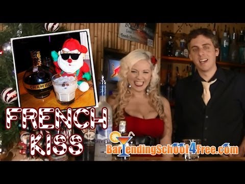 How to make the French Kiss cocktail (Holiday Drink Recipes) How to make the French Kiss cocktail (Holiday Drink Recipes)