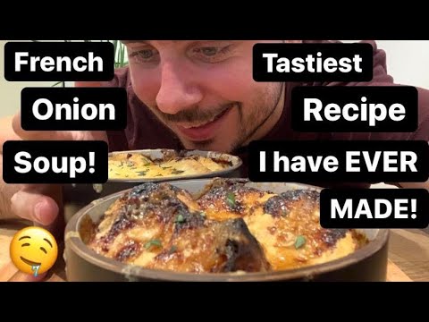 FRENCH ONION SOUP | TASTIEST RECIPE I'VE EVER MADE FRENCH ONION SOUP | TASTIEST RECIPE I'VE EVER MADE