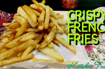How to Make Crispy French Fries - Restaurant style | Evening Snacks recipe | Finger chips at home