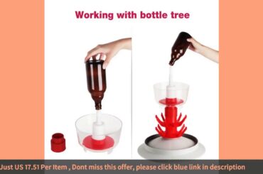 Wine Rinser Beer Bottle Washer Sterilizer Adapter For Home brew Labora