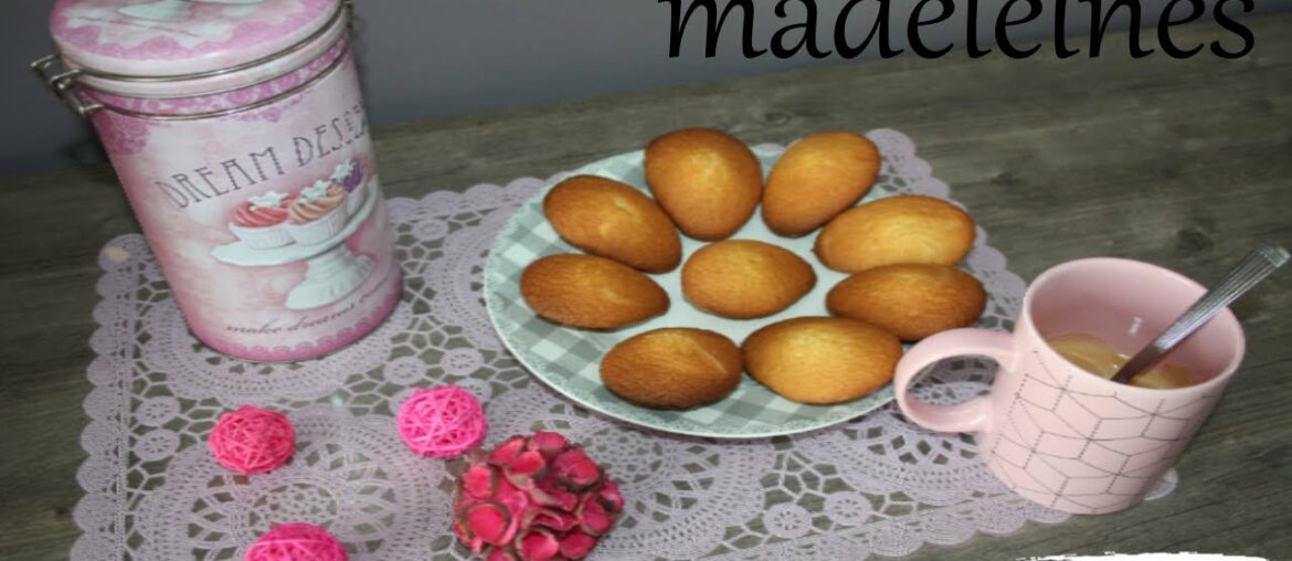 ✓✓✓ LA VRAIE RECETTE des MADELEINES  ✓✓✓ french recipe facile MADAME CUISINE