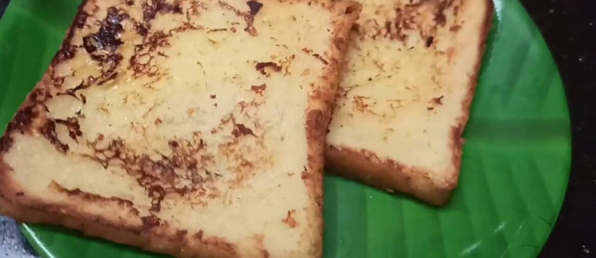 French toast recipe in Tamil/Bombay toast recipe in Tamil/sweet egg bread toast in Tamil