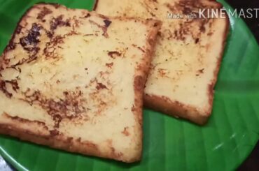 French toast recipe in Tamil/Bombay toast recipe in Tamil/sweet egg bread toast in Tamil