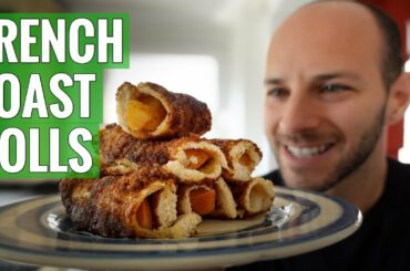HOW TO MAKE VEGAN FRENCH TOAST ROLLS  //  PLANT-BASED AUTUMN BREAKFAST RECIPE 🍁