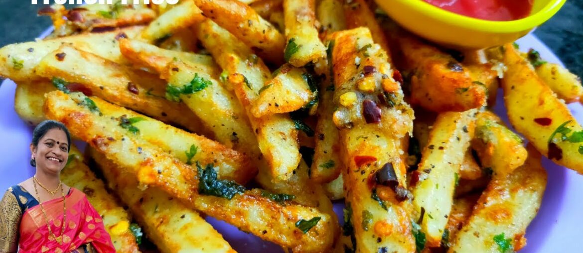 How to Make Crispy French Fries Recipe | Homemade Perfect Masala French Fries Recipe